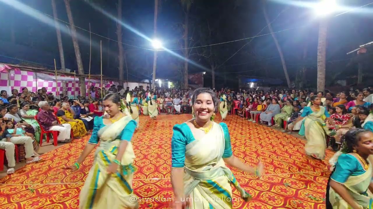 ശിവദം ഉമയനല്ലൂർ ടീമിൻ്റെ | വളകിലുക്കണ കുഞ്ഞോളെ കൈകൊട്ടിക്കളി | kaikottikali | valakillukkana kunjole