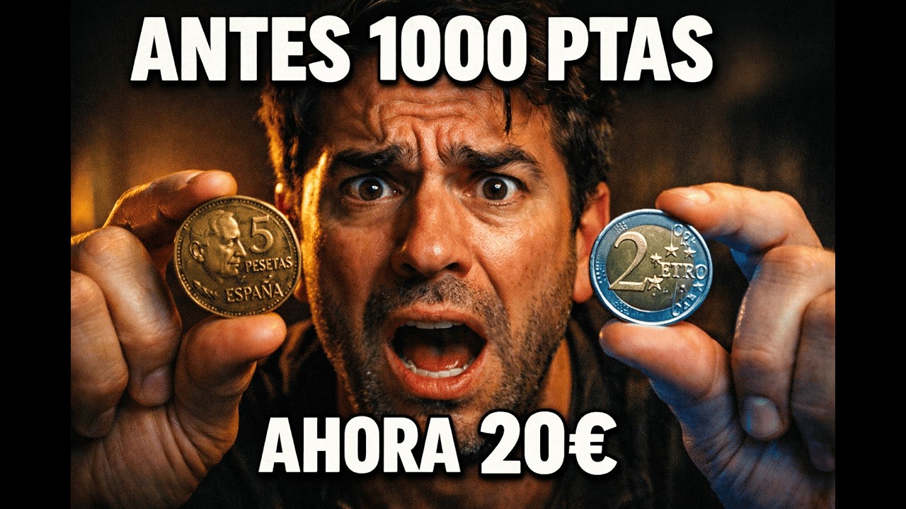 👉 Nos dijeron que el euro era lo mismo… y mira ahora 💶