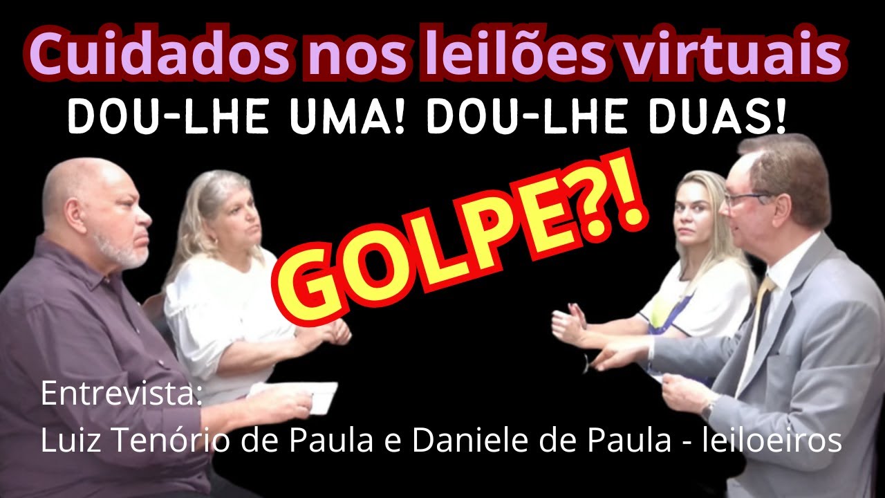 Compre com segurança nos leilões virtuais. Como evitar as fraudes?
