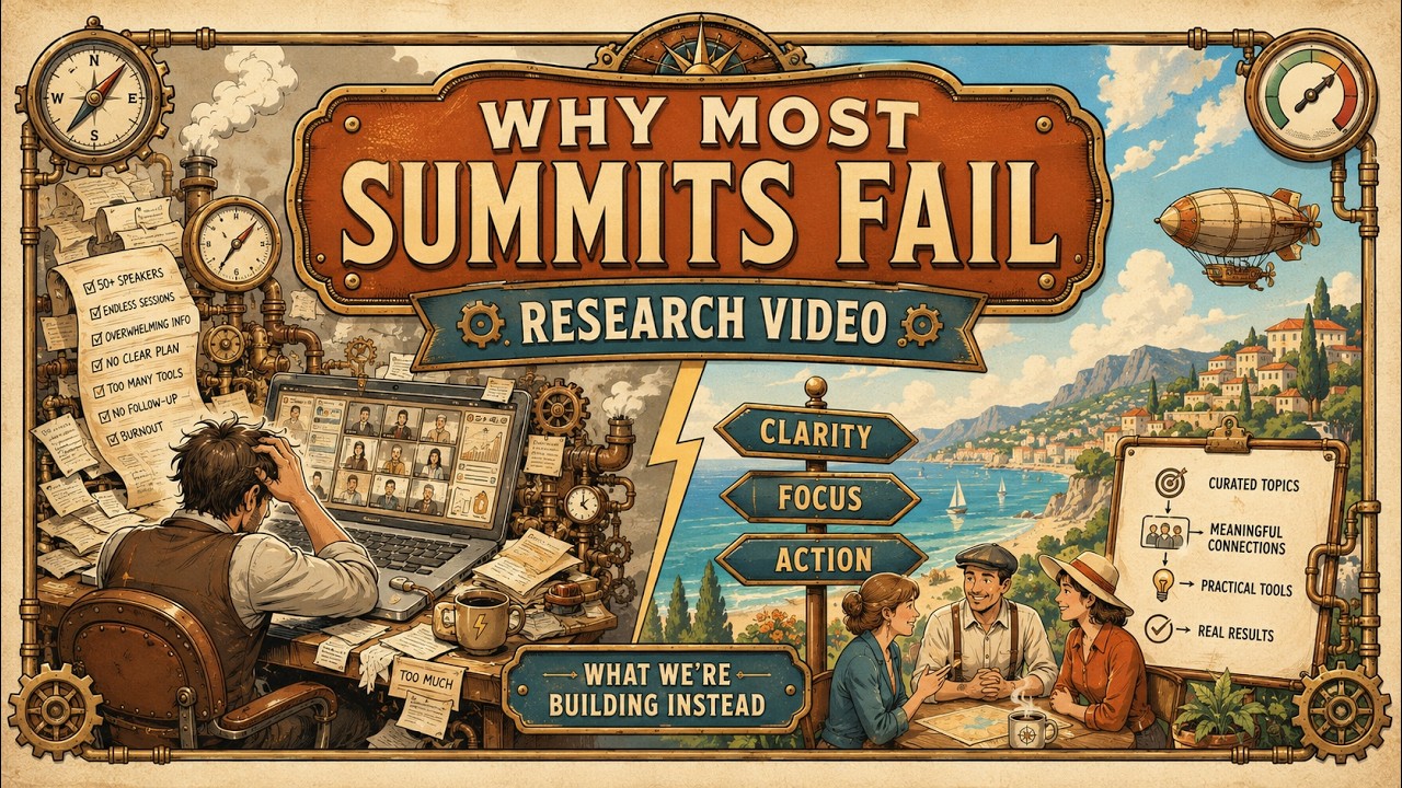 Why Most Virtual Summits Fail&mdash;and What We&rsquo;re Building Instead
