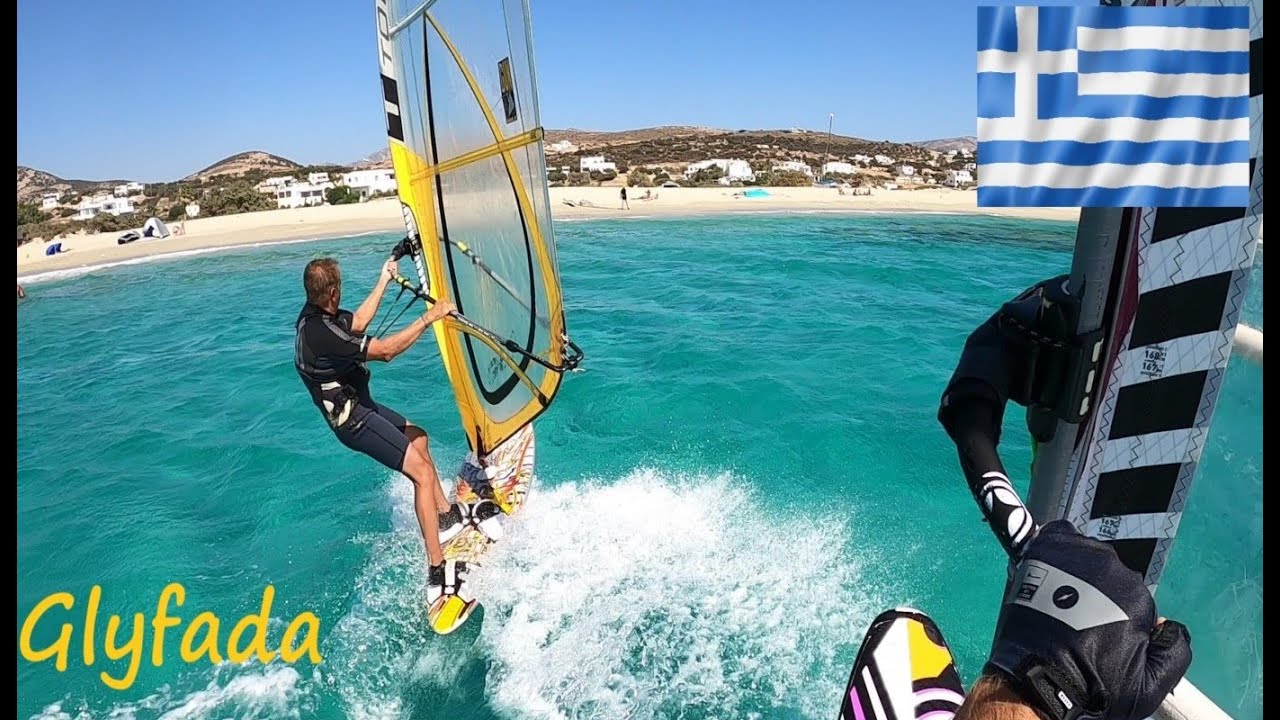 Glyfada spot in Naxos - Windsurf in Greece -