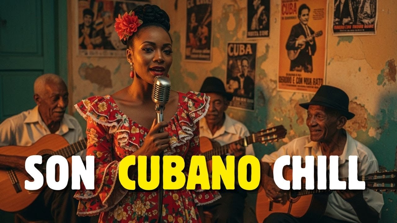 Son Cubano Chill: Tres Guitar Riffs, Clave Rhythms & Havana Vibes ✨ Cuban Background Music 🌹havana