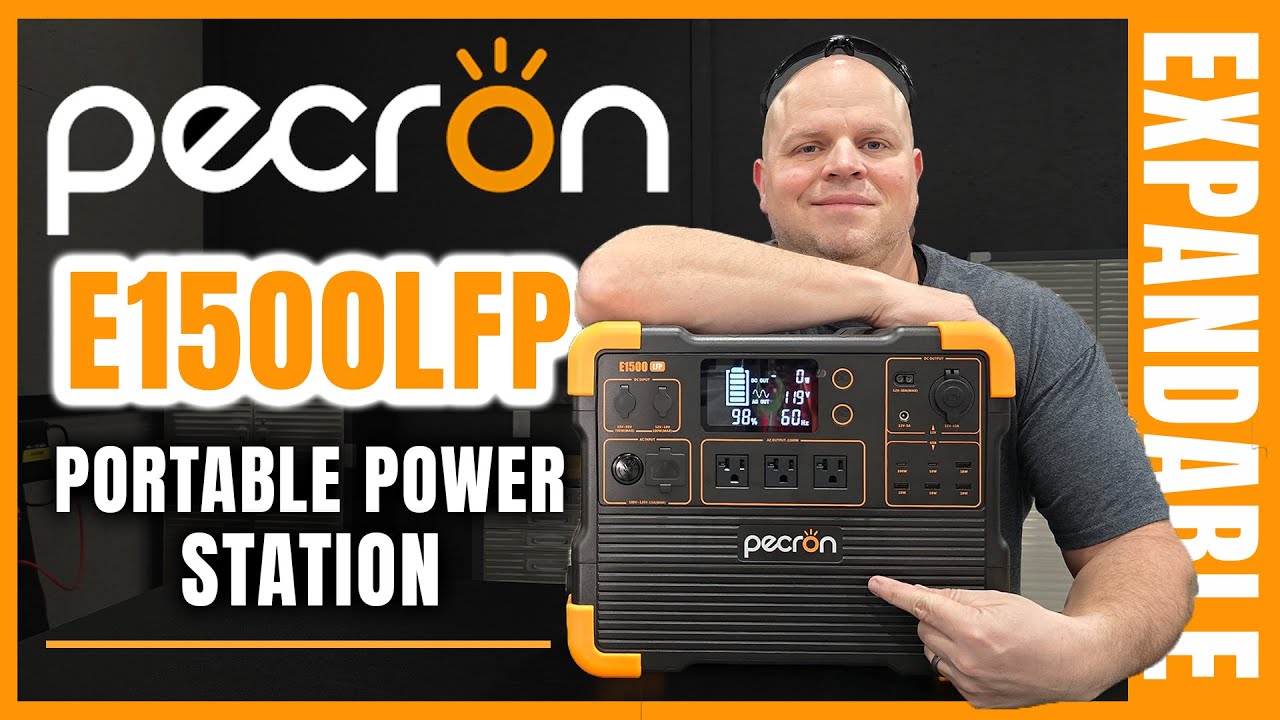 Портативная электростанция Pecron E1500LFP — РАСШИРЯЕМАЯ