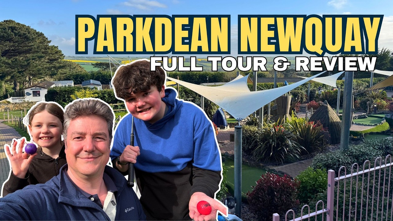 Parkdean Newquay Holiday Park ПОЛНЫЙ ТУР - Прекрасные семейные выходные в Корнуолле, Великобритания