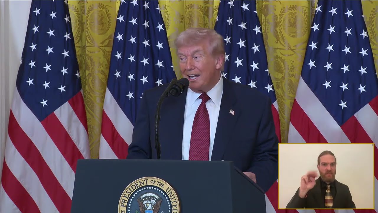President Trump Participates in the Champion of Coal Event
