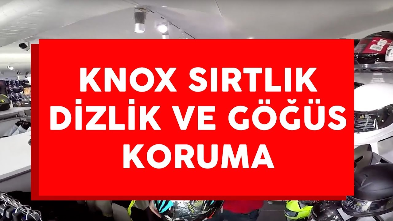 KNOX Sırtlık - Dizlik - Göğüs Koruma İnceleme