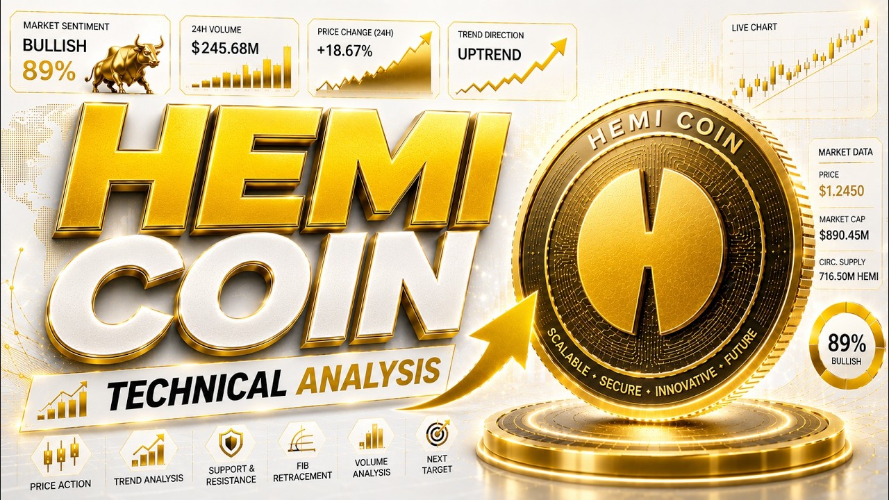 ⚡ HEMI Coin Update | Complete Technical Analysis & Market Outlook I