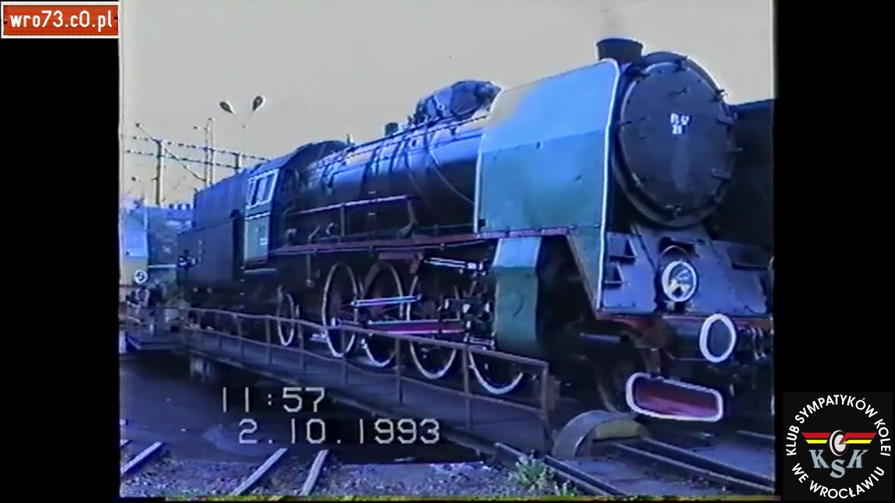 Pt47 z pociągiem specjalnym 1993