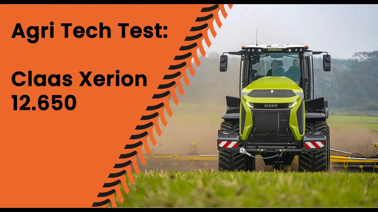 🇩🇰 Agri Tech Test: Claas Xerion 12.650