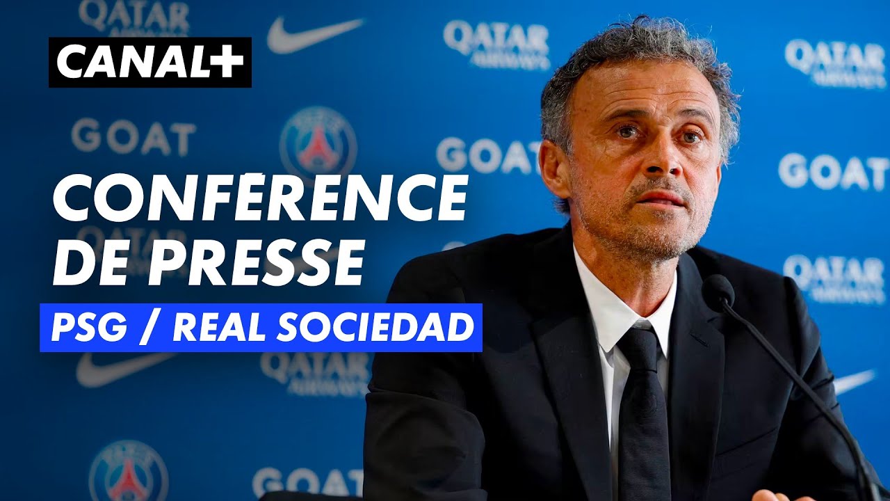 Conférence de presse de Luis Enrique et Fabian Ruiz avant PSG / Real Sociedad