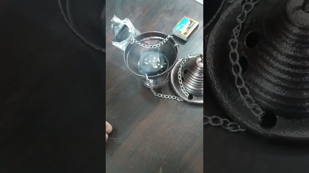 Incensario Casero Con Incienso y Carbon - Almacén Litúrgico y Religioso Boyacá 3105895609-3227850857