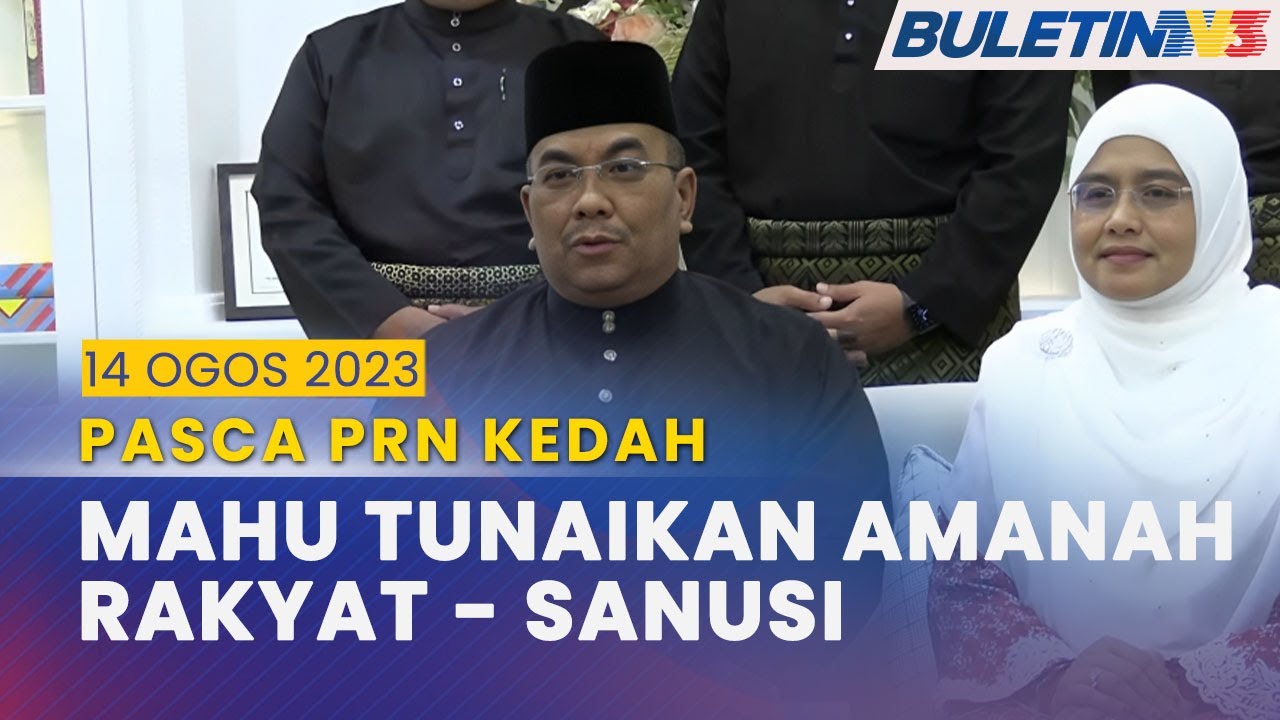 [PENUH] Sidang Media Menteri Besar Kedah | 14 Ogos 2023