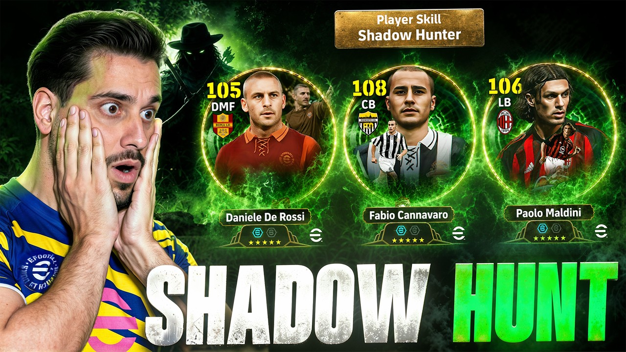 Новая Shadow Hunt &mdash; это мета?! 😳 Cannavaro x Maldini x De Rossi 💀 Полный обзор