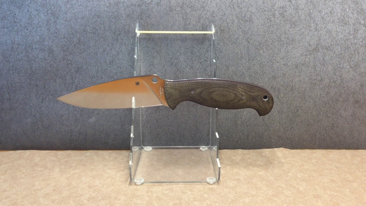 Spyderco FB05P2 Temperance 2 Fixed в заточке