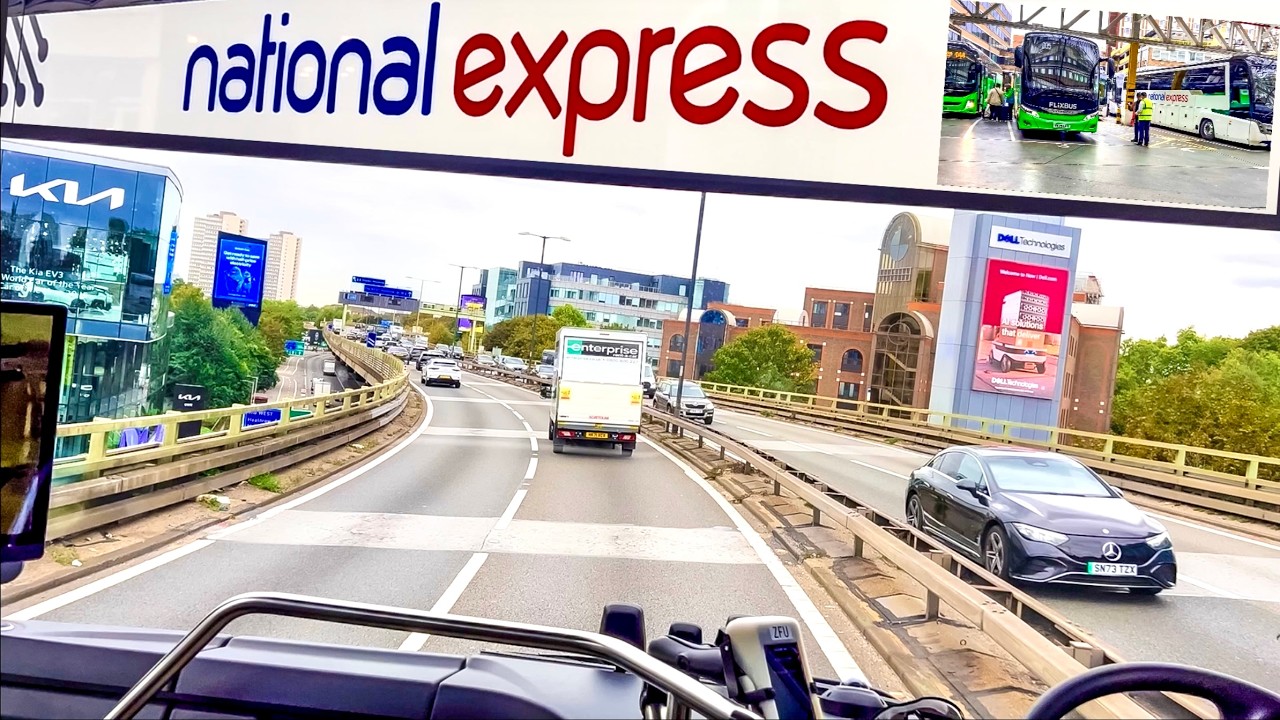 National Express Coach Journey | London Victoria to Coventry | Full POV Trip