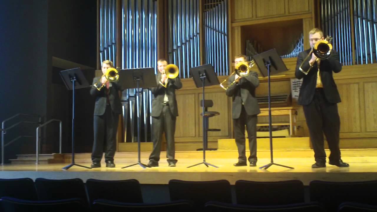 CSU Trombone Quartet- Alexander's Ragtime Band- Irving Berlin
