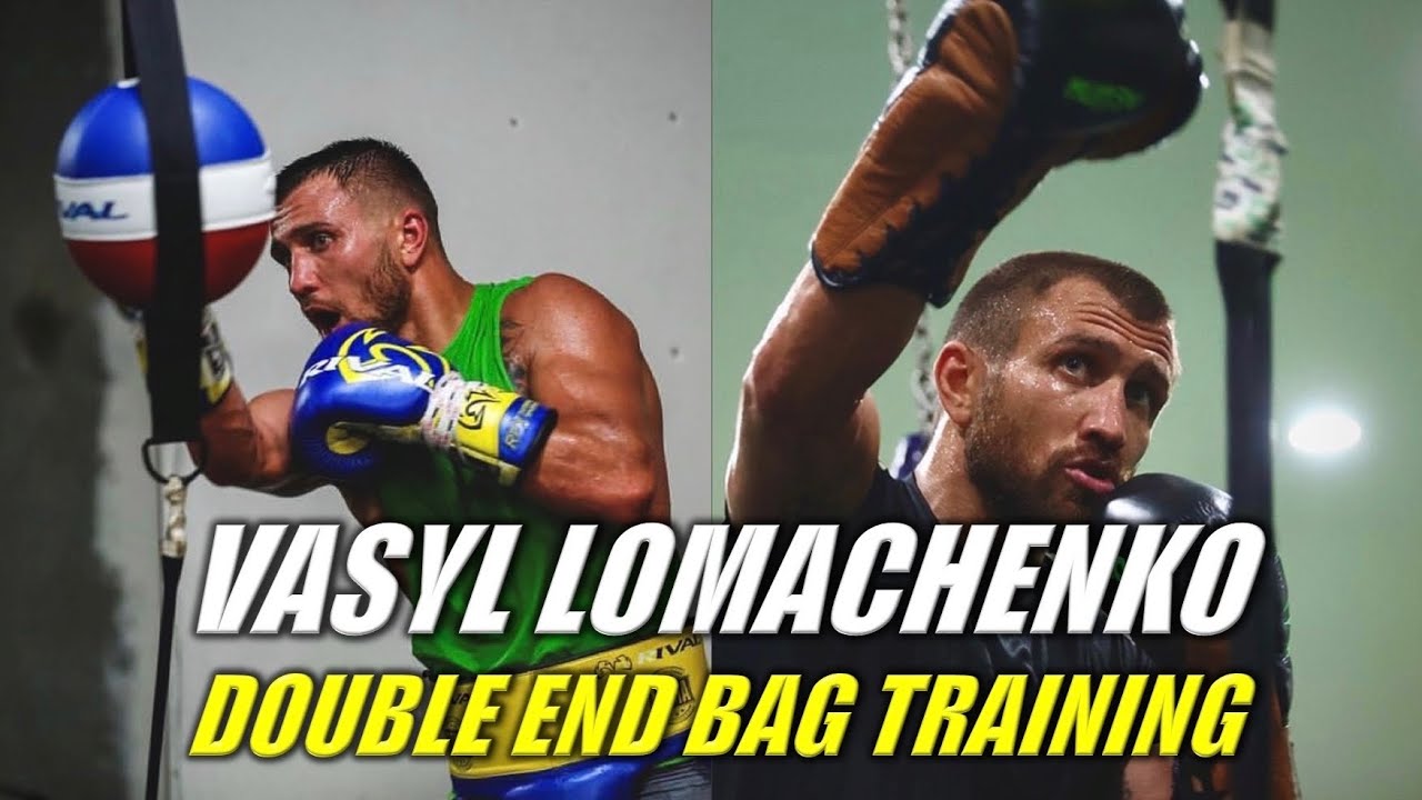 Vasyl Lomachenko Double End Bag Training