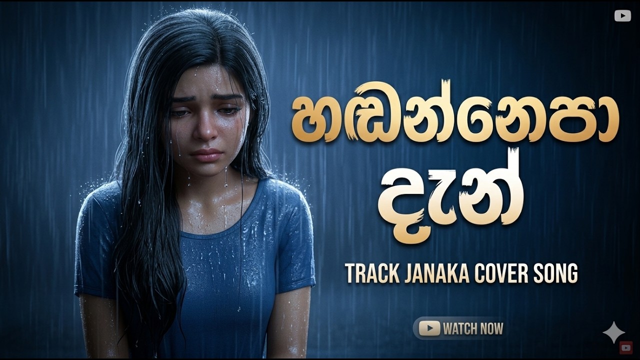 හඬන්නෙපා දැන් (Hadannepa den) - Milton Mallawarachchi | Track Janaka EDM Cover Song