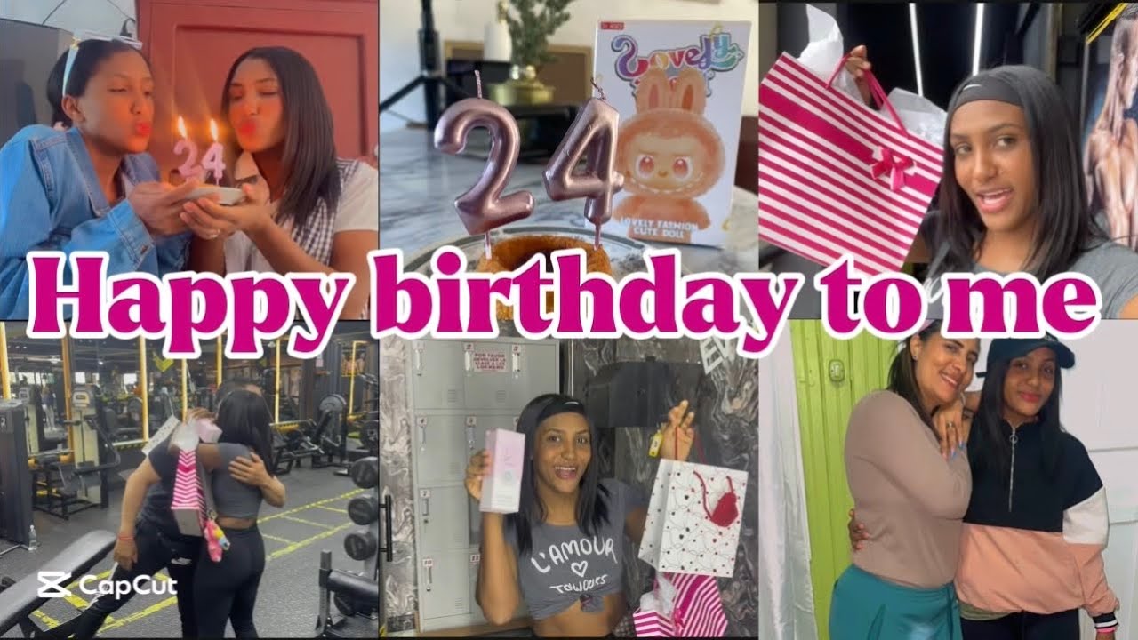 Celebrando mi cumpleaños número #24 me hicieron muchos regalos 🎁 solpresa 👀 