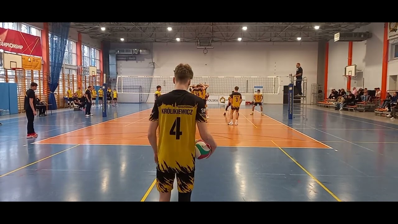 1/4 Mistrzostw Polski Juniorów Młodszych🔸SMS Sparta Kraków Vs EKS Skra Bełchatów