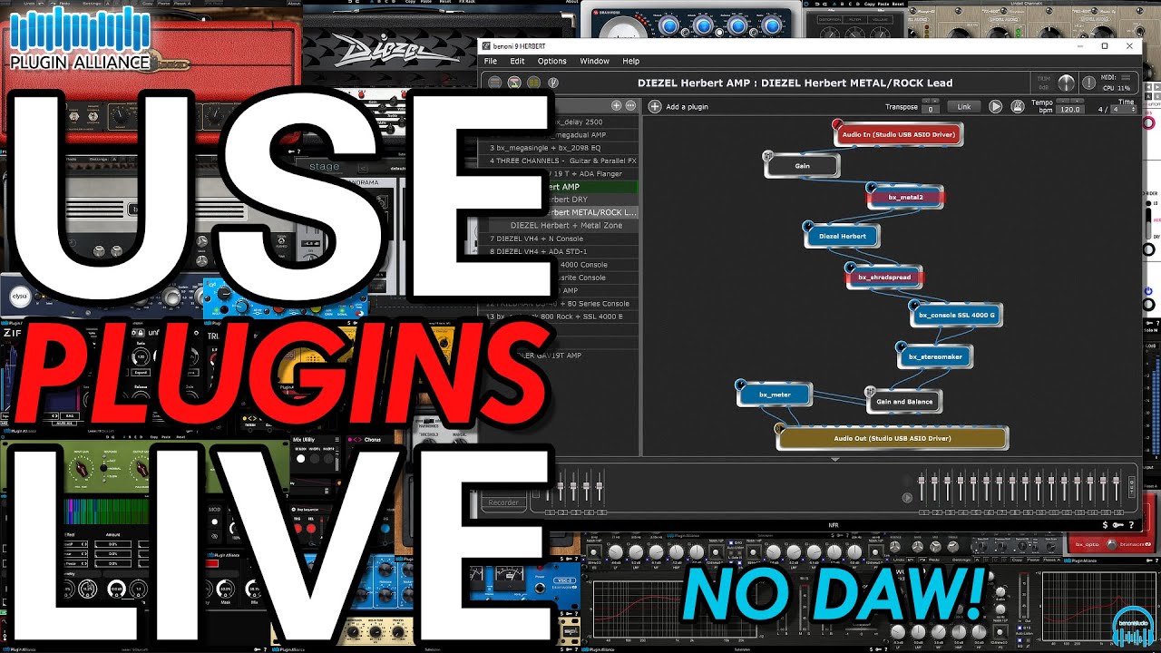 Plugin Alliance GIG PERFORMER 3 — ИСПОЛЬЗУЙТЕ СВОИ ПЛАГИНЫ ВЖИВУЮ БЕЗ DAW! (Практически НУЛЕВАЯ з...