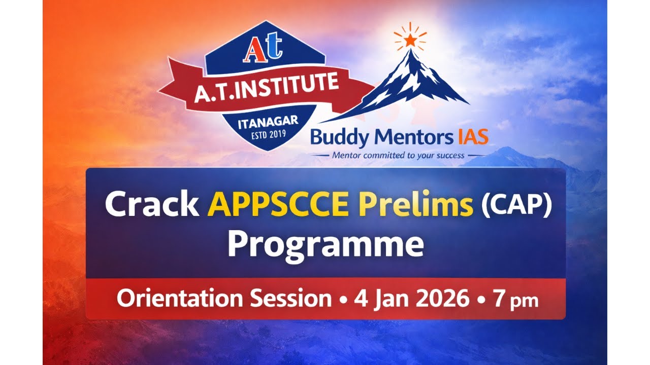 Crack APPSCCE Prelims (CAP) Programme 2026