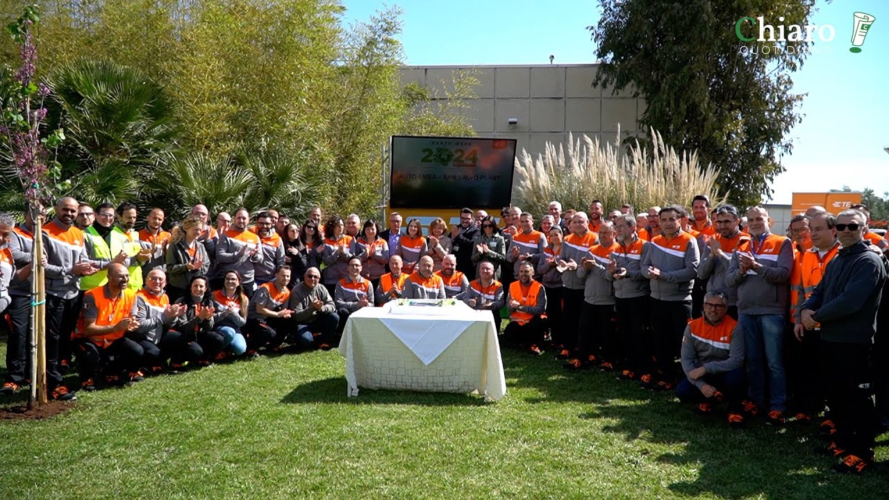 SAN SALVO - Energia pulita per l'azienda: inaugurato il parco fotovoltaico della Te Connectivity