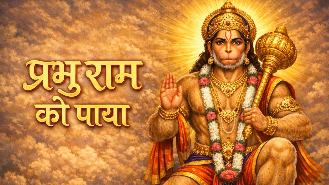 प्रभु राम को पाया | जय श्रीराम 🚩 जय बजरंगबली  Mind relax Devotional bhajan 