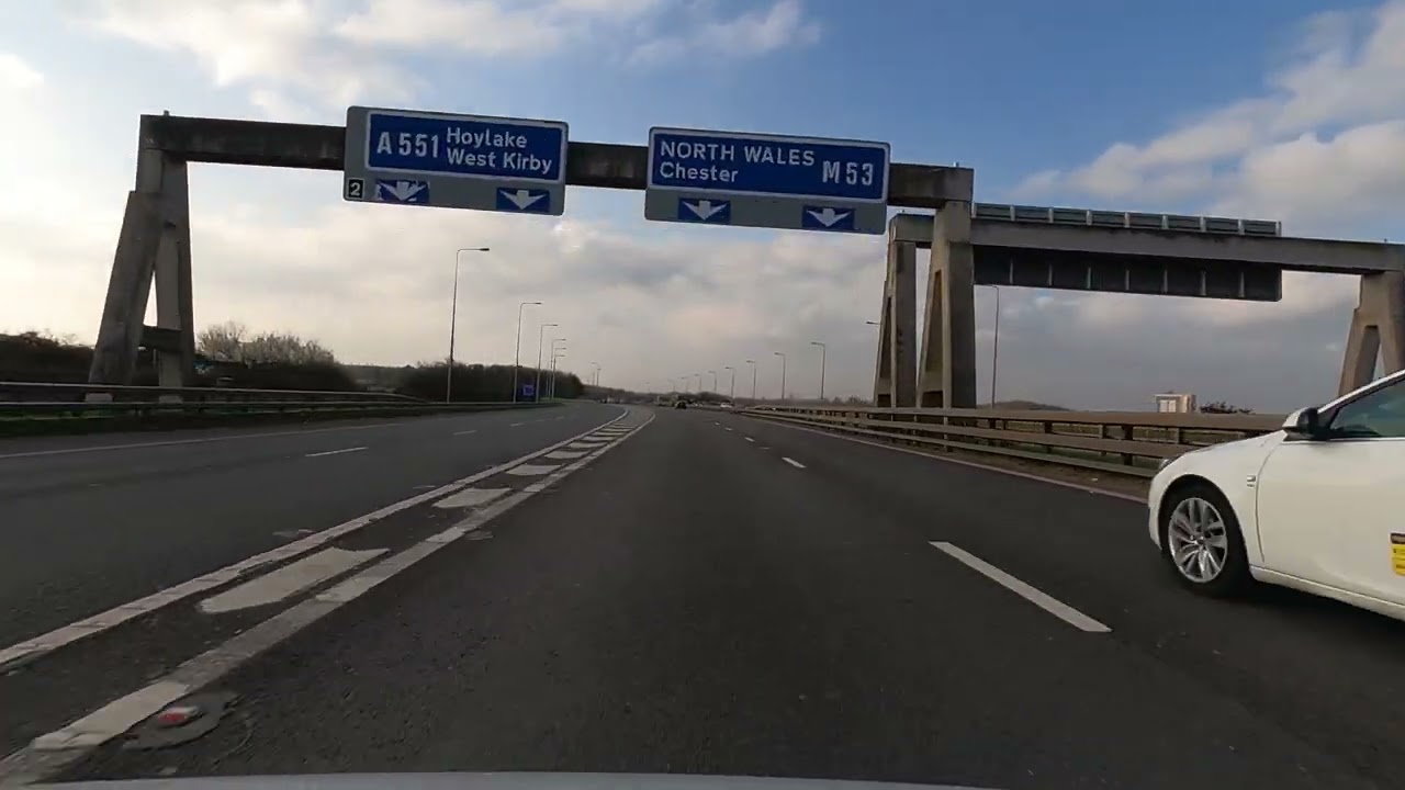 New Brighton to Pensby via the M53 Monday 28th March 2022