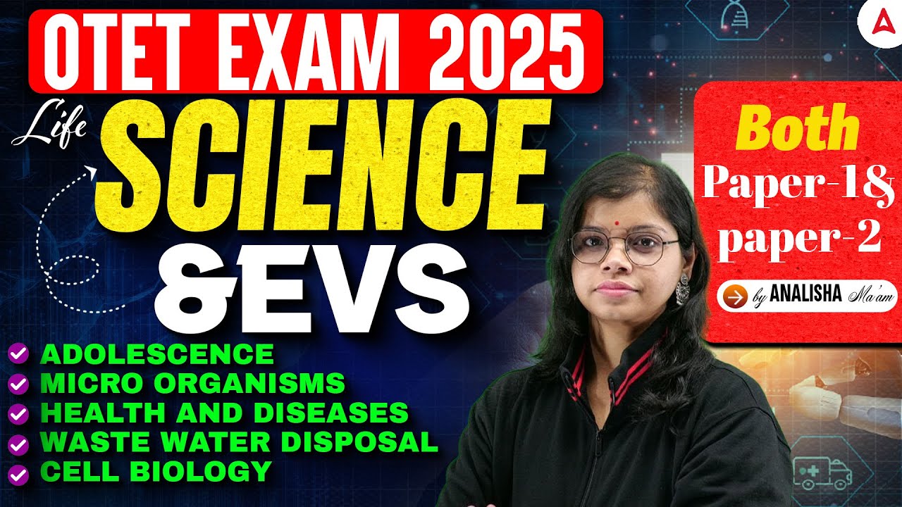OTET Exam 2025 | OTET EVS And Life Science Class | Cell Biology, Health & Diseases | by Analisa mam