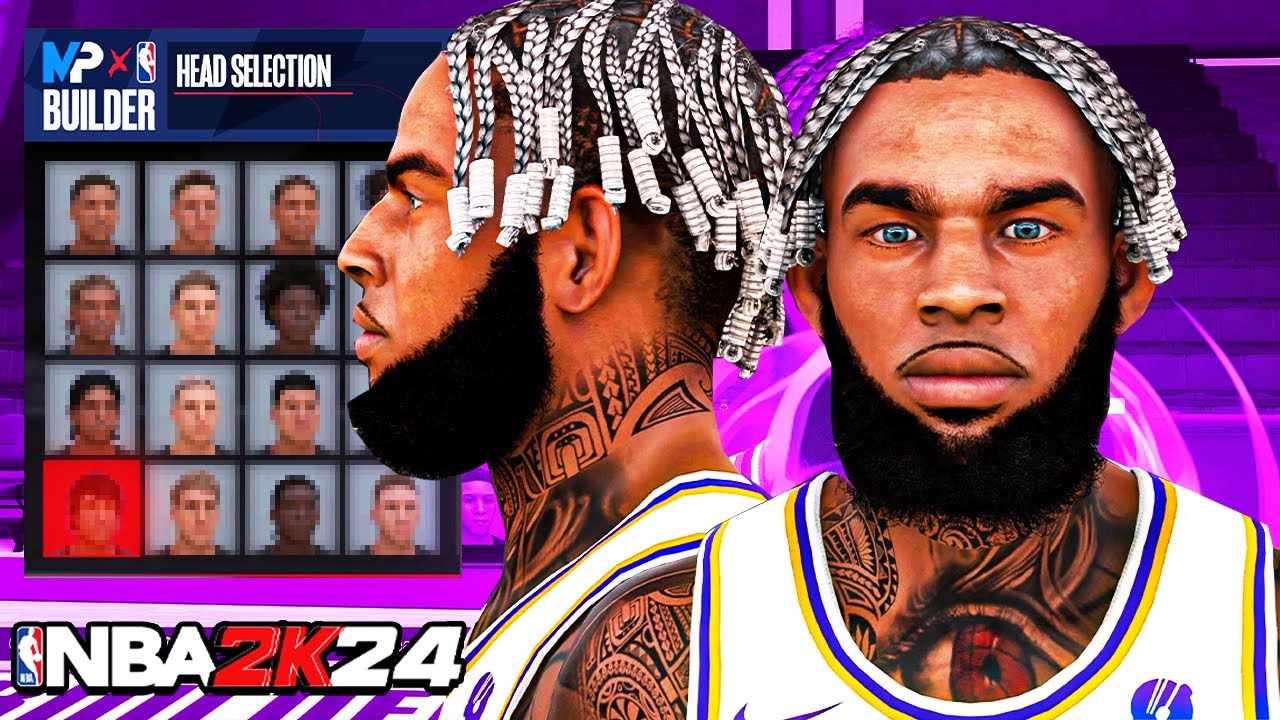 BEST GUARD/ BIG DRIPPY FACE CREATION FOR BOTH (CURRENT AND NEXT GEN) ON NBA 2K24!!