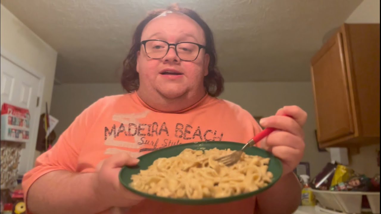 Куриный строганов ￼MUKBANG
