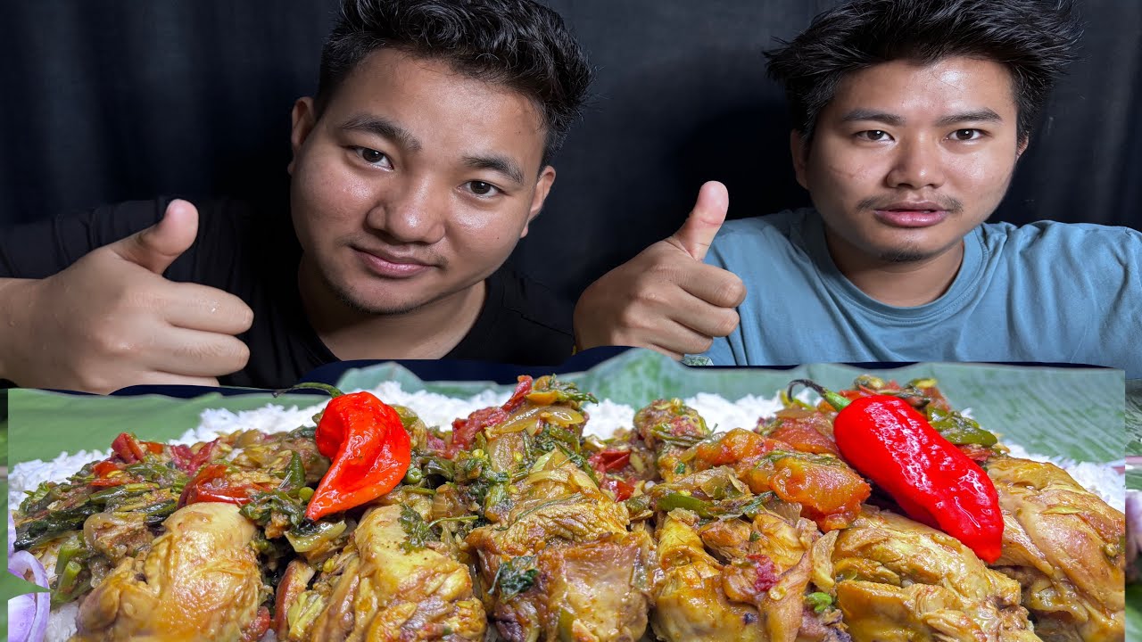 MUKBANG: Eating Chicken Leg Piece and King Chilli 