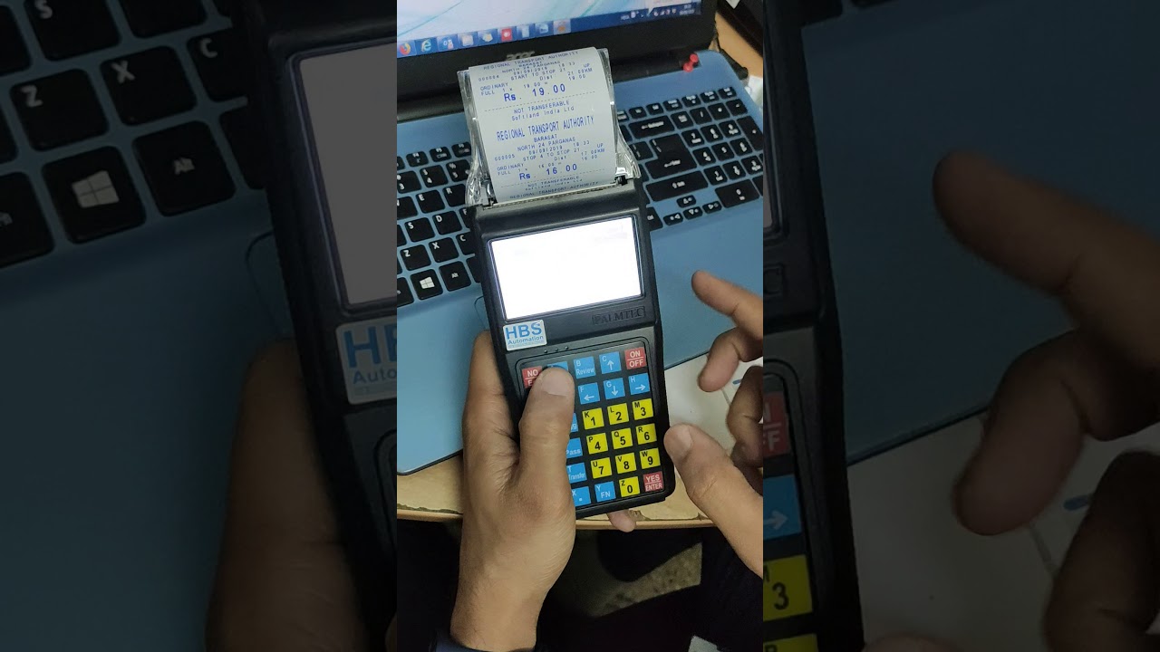 Bus ticketing machine #softlandindiapvtltd