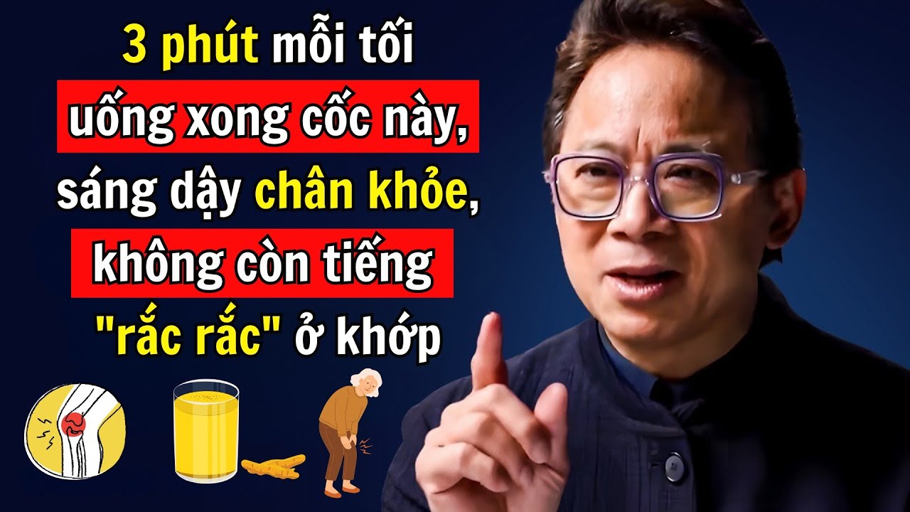 Tiến Sĩ Harvard Khuyên: Uống 1 Ly Này Trước Khi Ngủ – Sáng Dậy Chân, Khớp Khỏe Như 30 Tuổi!