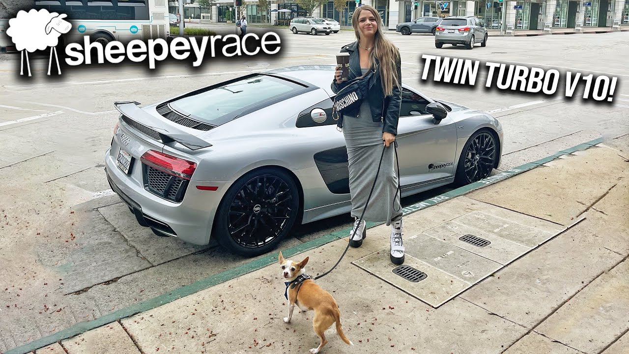 First Twin Turbo R8 Experience - Streets of LA