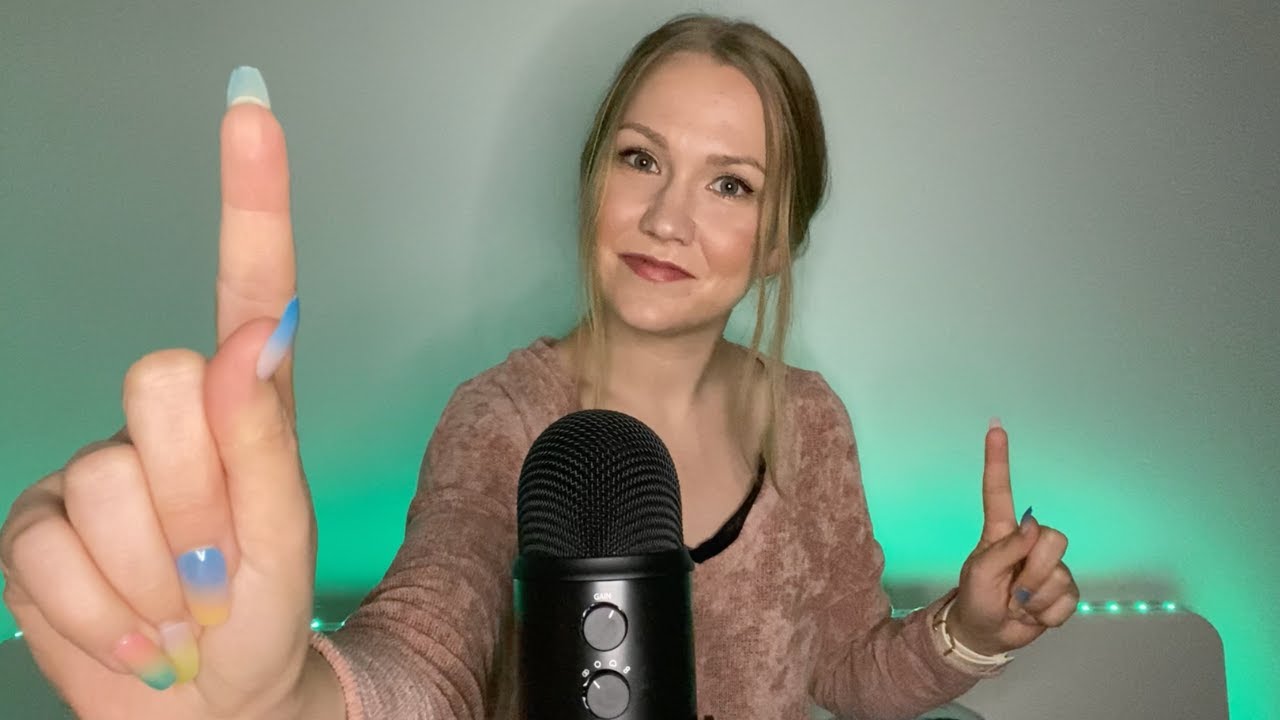 ASMR Suomi - Keskity muhun ja seuraa mun ohjeita 👀