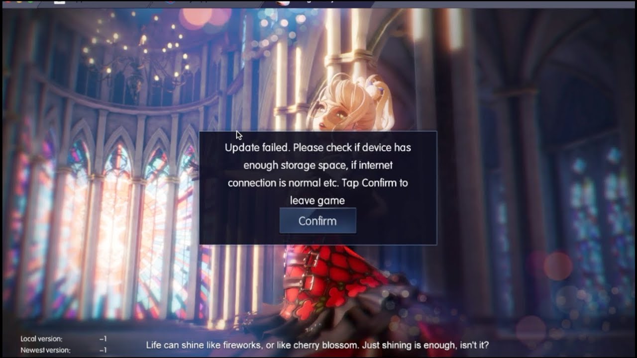 Dragon Raja (Bluestack update failed / storage issue and temporary solution)