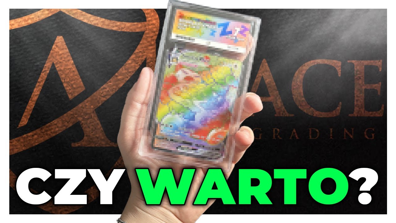 POWR&Oacute;T KART POKEMON z ACE GRADING!