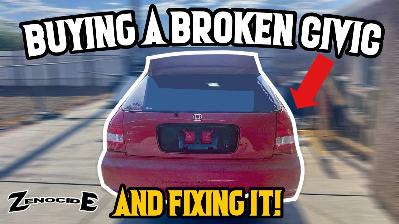BUYING A BROKEN  HONDA CIVIC HATCHBACK AND FIXING IT!! 😳😳🔥🔥 | PART 7