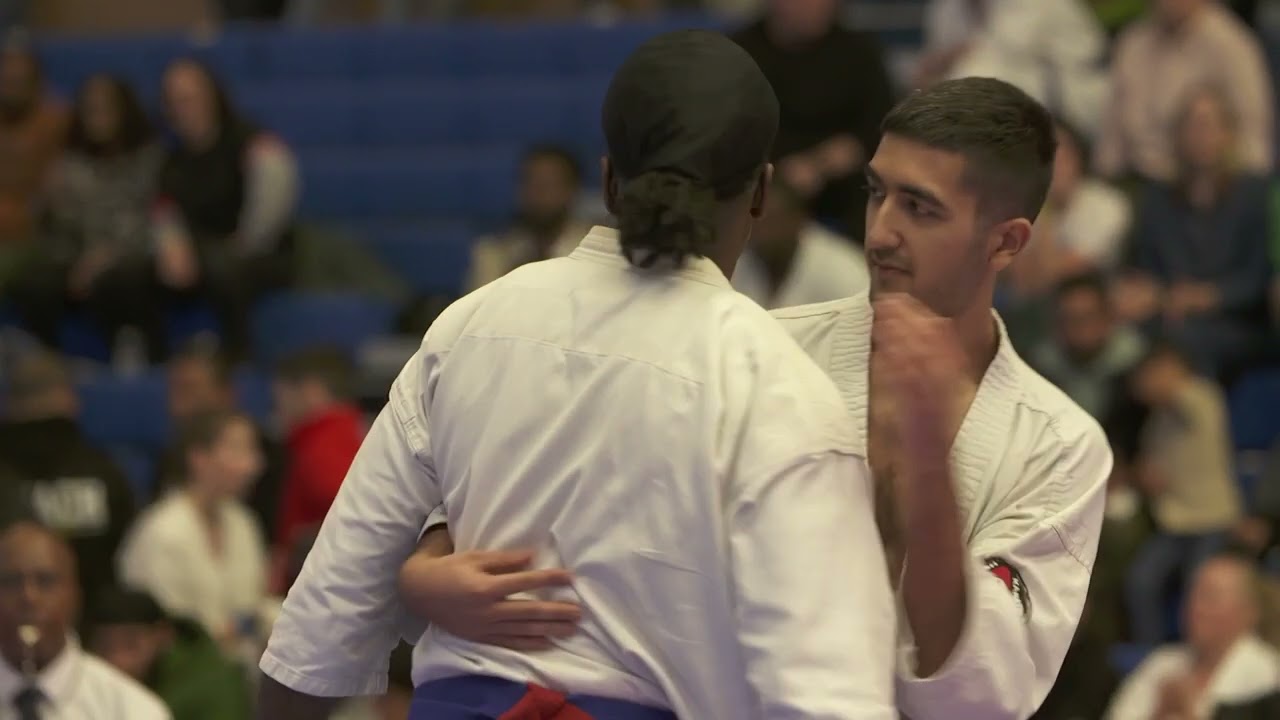 British Karate Guild Kyokushin Knockdown Highlights 2023 - Novice Men's Middleweight.