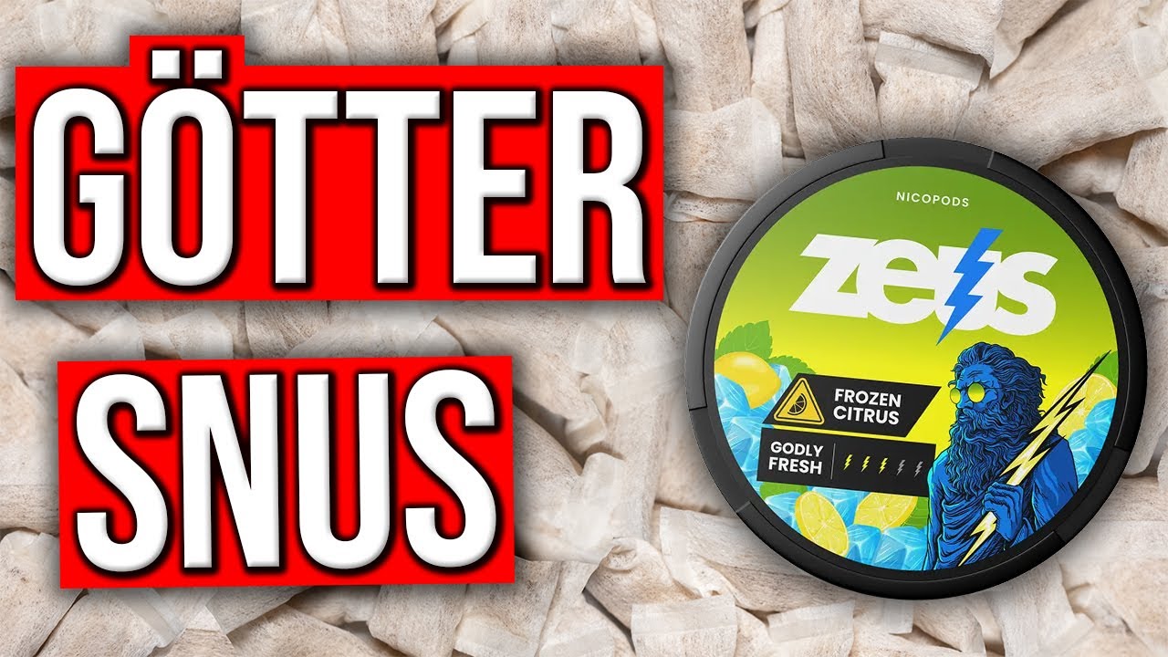 Götter Snus! Wir haben die ZEUS Pouches getestet!