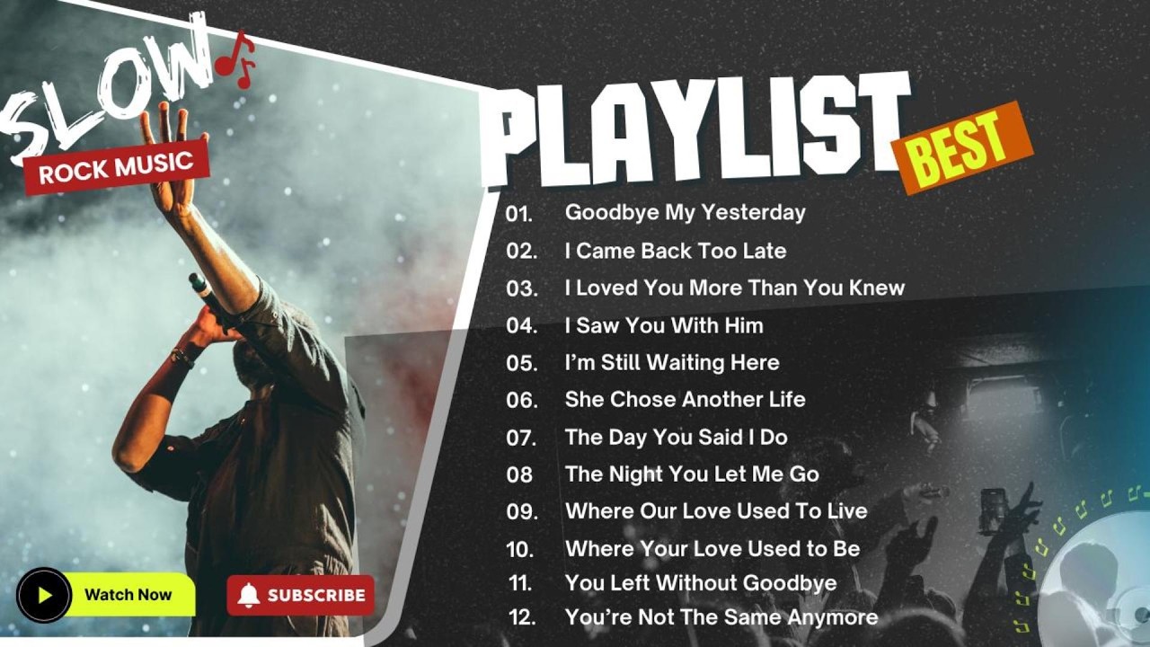 Goodbye My Yesterday 💔 | The Best Slow Rock 2026 – Emotional Rock Ballads