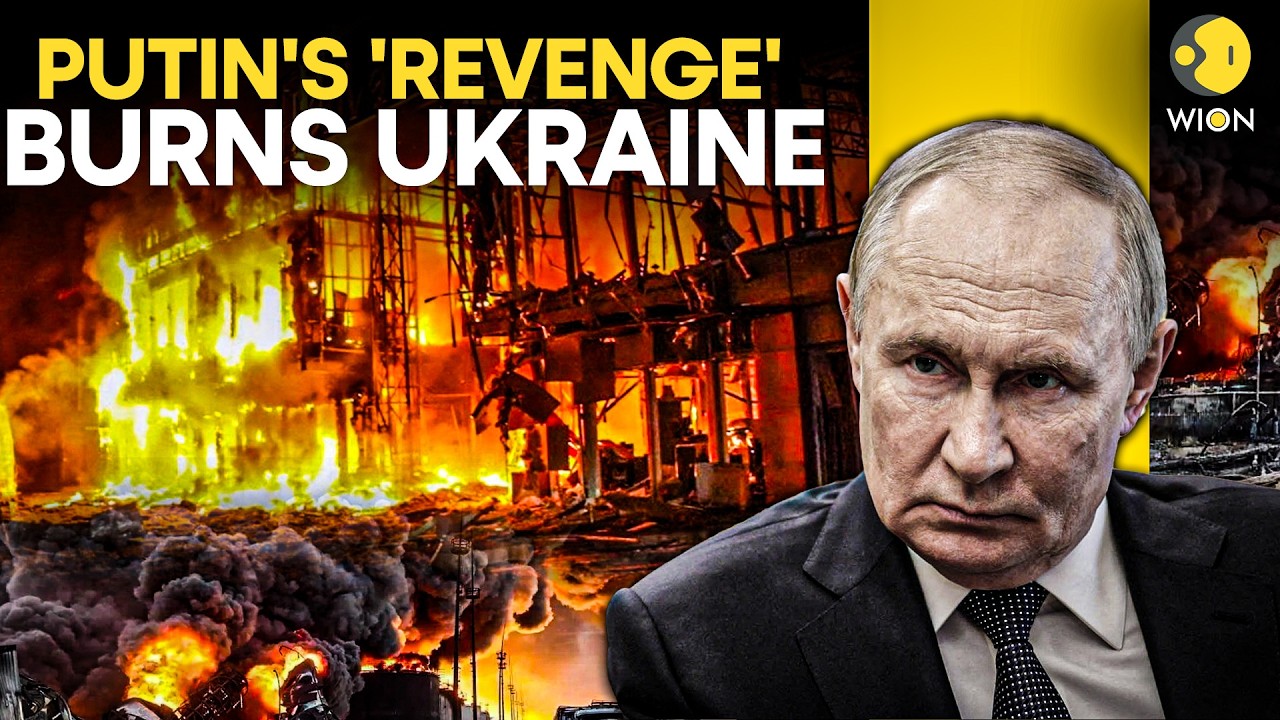 Russia Ukraine War LIVE: DEADLY New Russian Strike Tactic Batters Kyiv Day & Night | WION Live