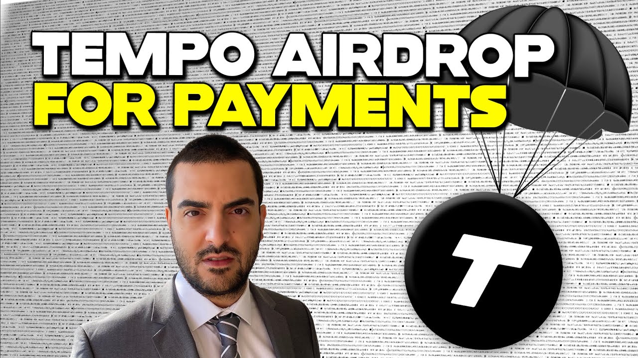 Huge Tempo Airdrop Alert: Backed by Stripe, Paradigm &ndash; Get Ready!🪂 #crypto #airdrop