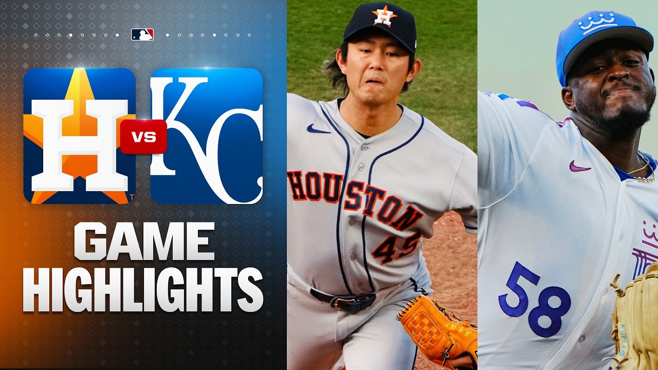 Astros vs. Royals Game Highlights (6/12/26) | MLB Highlights