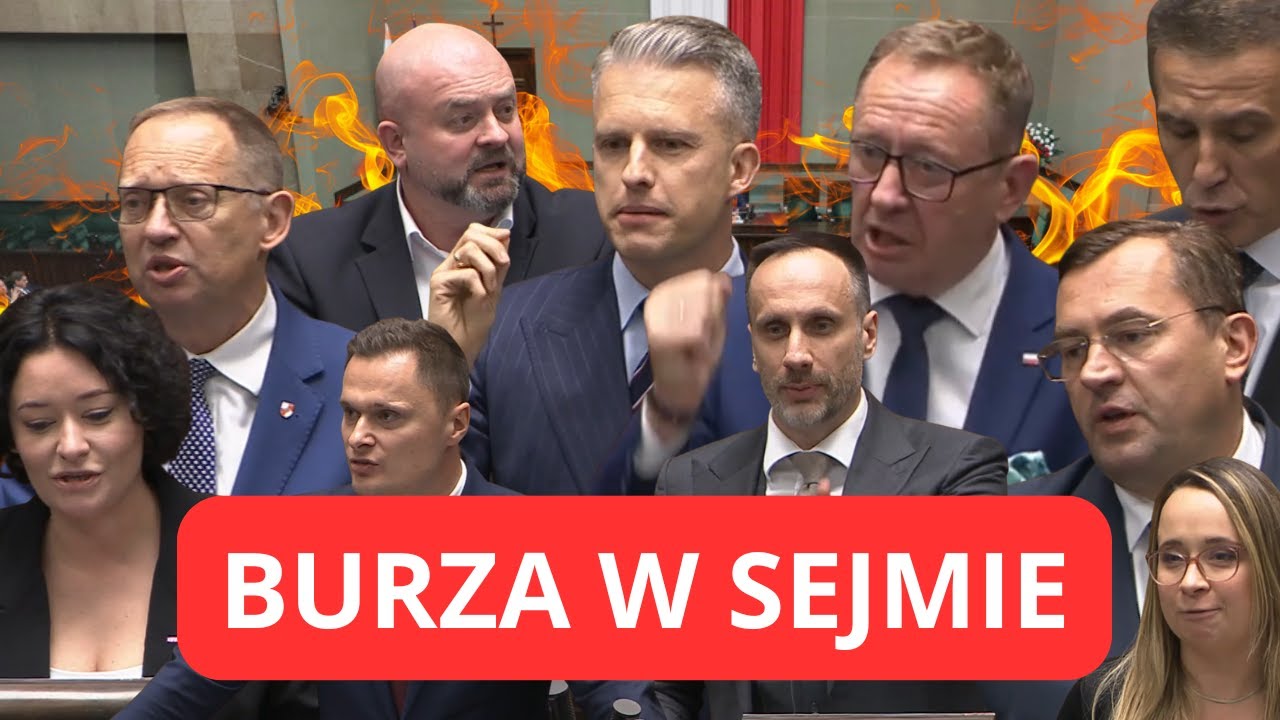 AWANTURA W SEJMIE PRZED GŁOSOWANIAMI!
