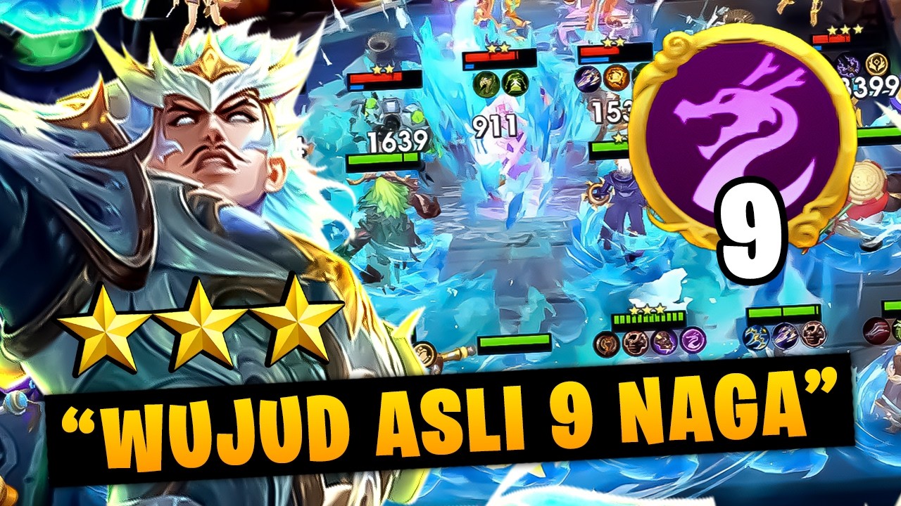 COMBO 9 NAGA COY!! NAGA TURUN DARI LANGIT NGERI!!  - Magic Chess Gogo