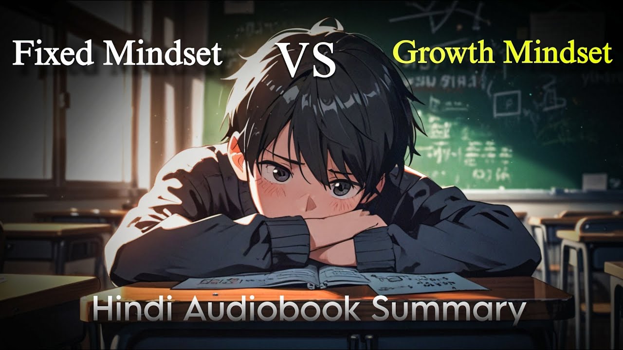 “Mindset Book Summary in Hindi | Fixed vs Growth Mindset | Change Your Thinking, Change Your Life”