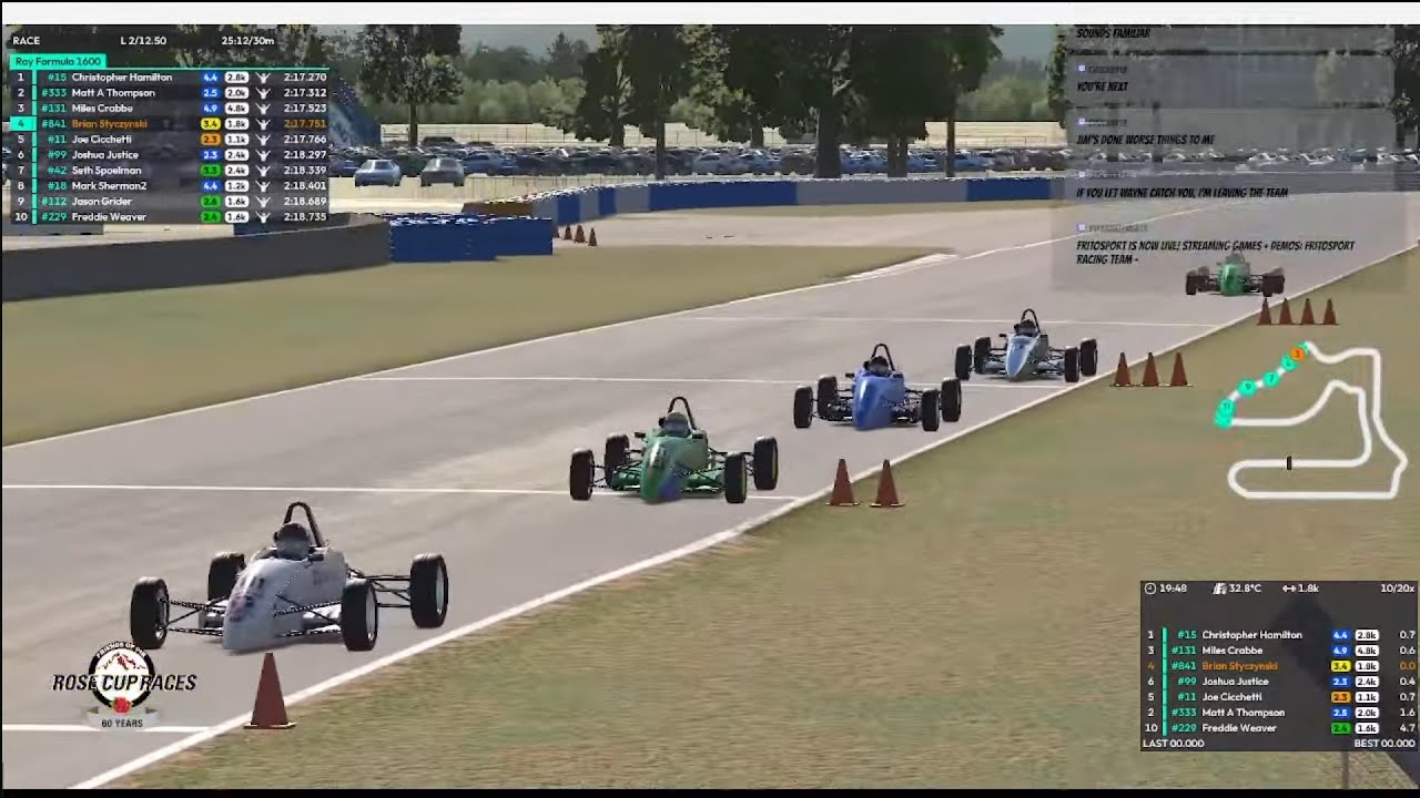 Fritosport Racing Team - Ray eSports Rd2Gr3 Formual Ford TV replay from Sebring